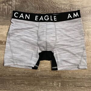 American Eagle Outfitters Men's Light Gray Boxer Briefs